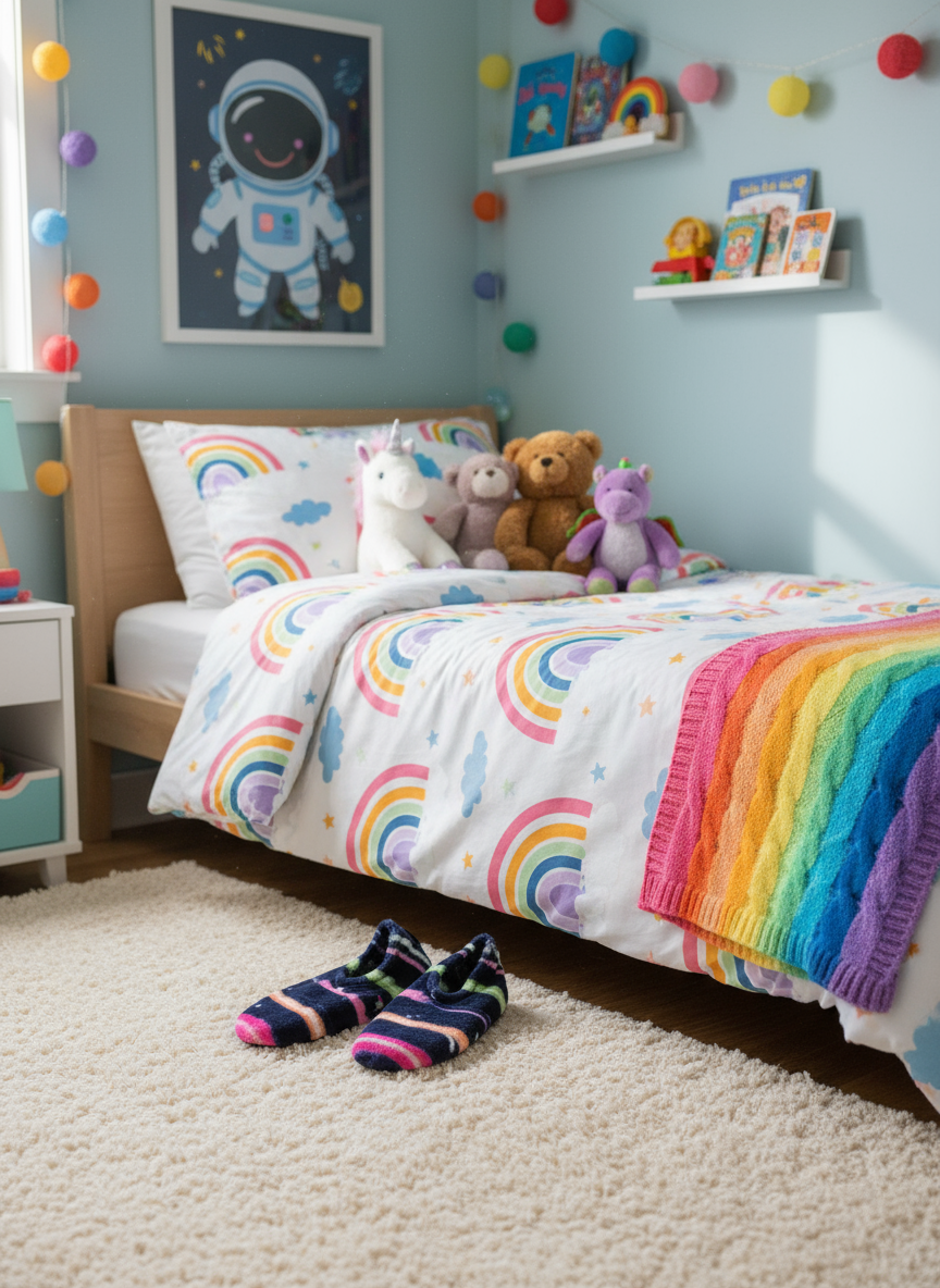 Flexy Slips Fleece Space Pink