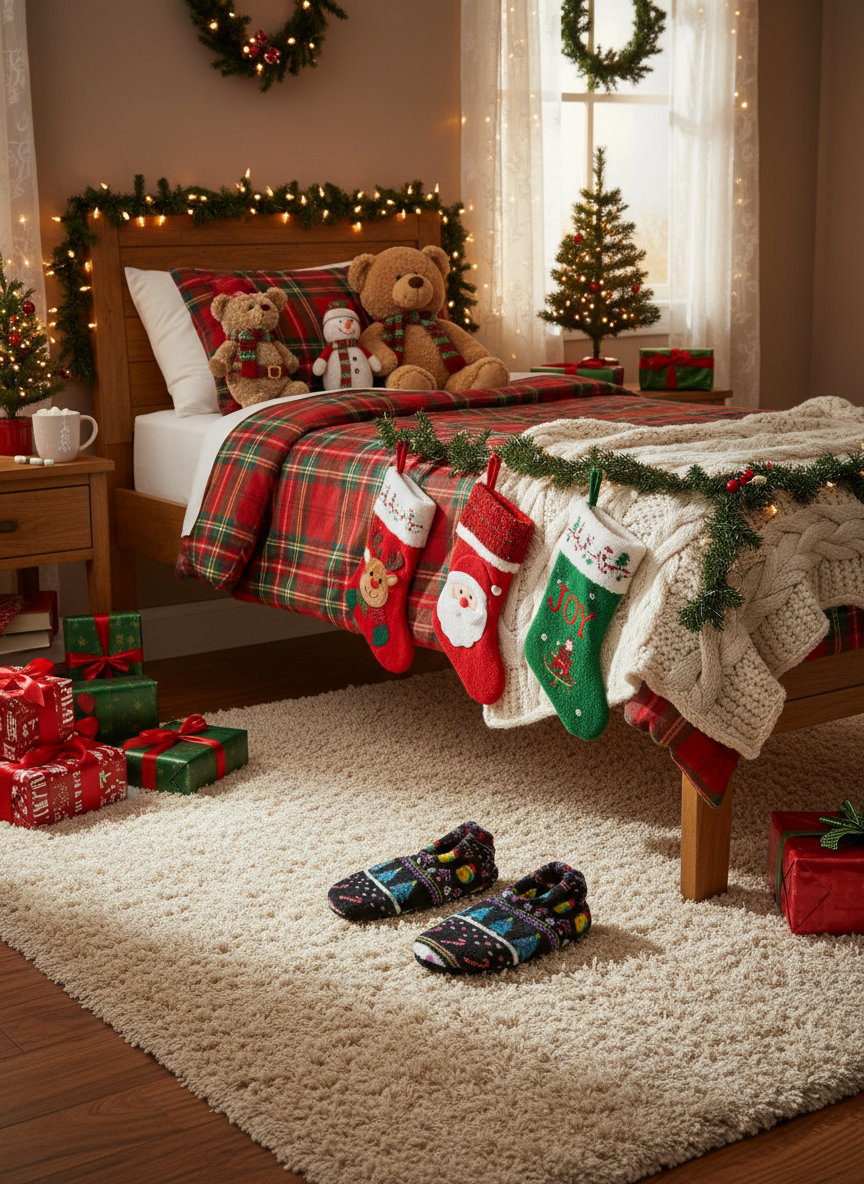 Flexy Slips Furr Christmas Grey