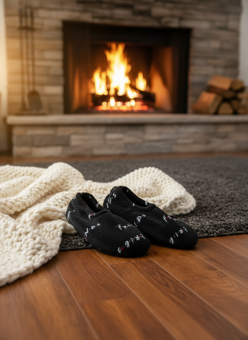 Flexy Slips Furr Friends Black