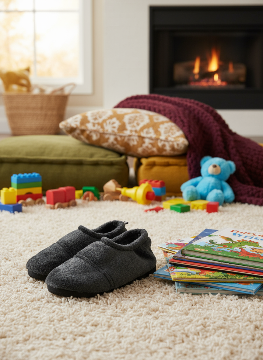 Flexy Slips Furr Black