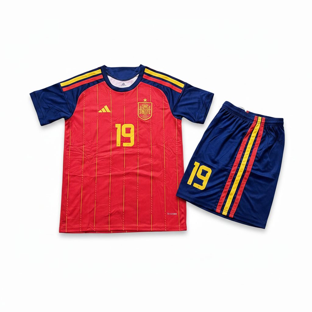 Spain Kit White Background