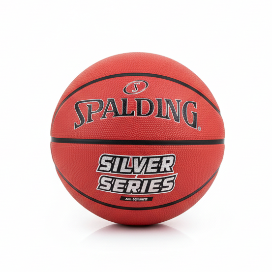 Spalding Silver Series - White Background