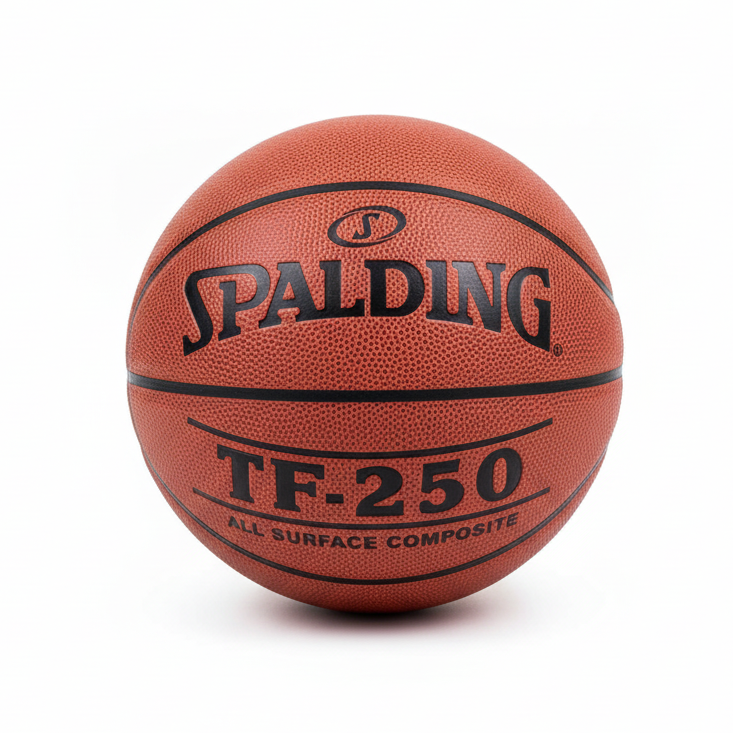 Spalding TF-250 Basketball - White Background