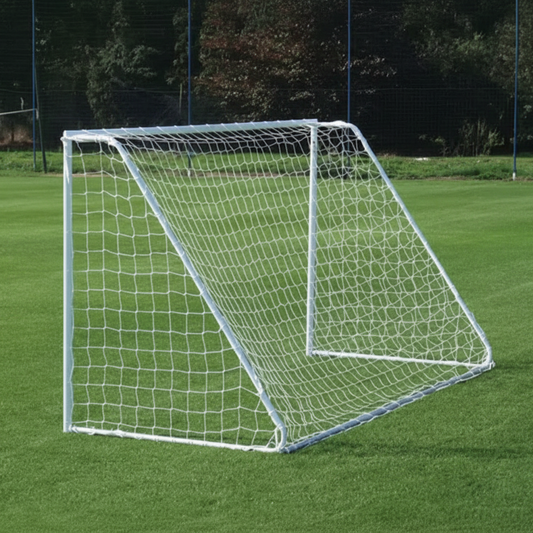 Square angled soccer goal