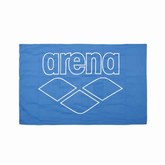 Square Arena Microfiber Pool Towel Blue Product Image