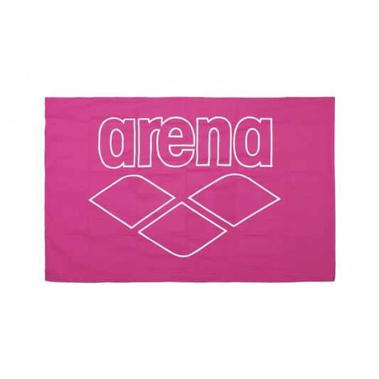 Square Arena Microfiber Pool Towel Fuchsia Product Image