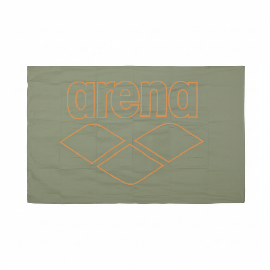 Square Arena Microfiber Pool Towel Military Green Product Image