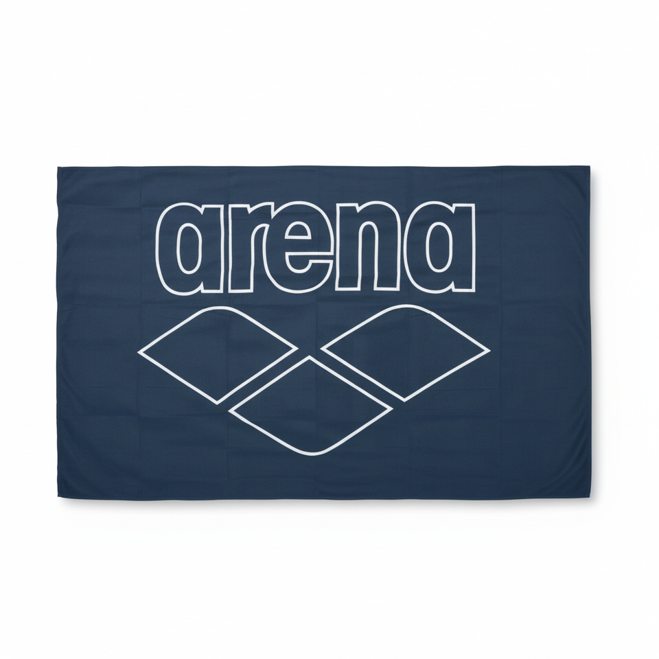 Square Arena Microfiber Pool Towel Petrol Product Image