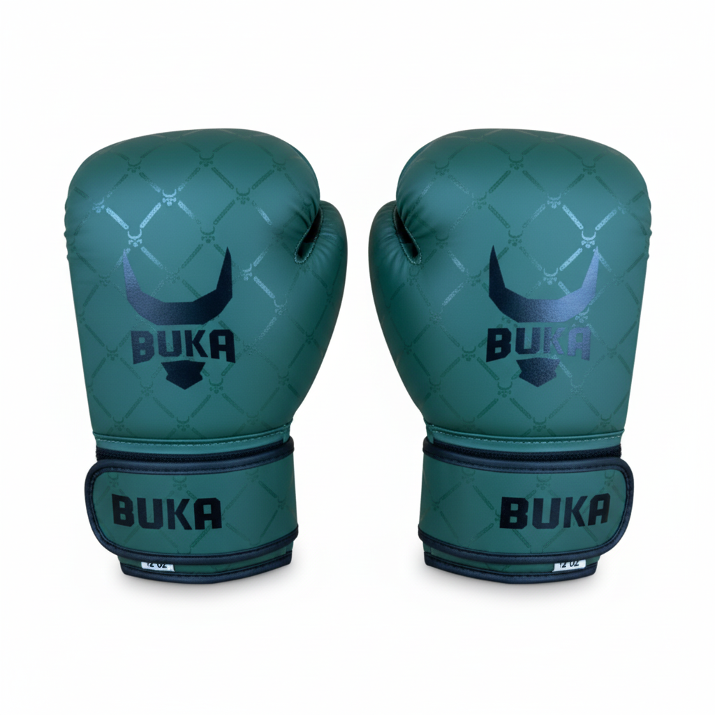 Square Buka Green Boxing Gloves Product Image