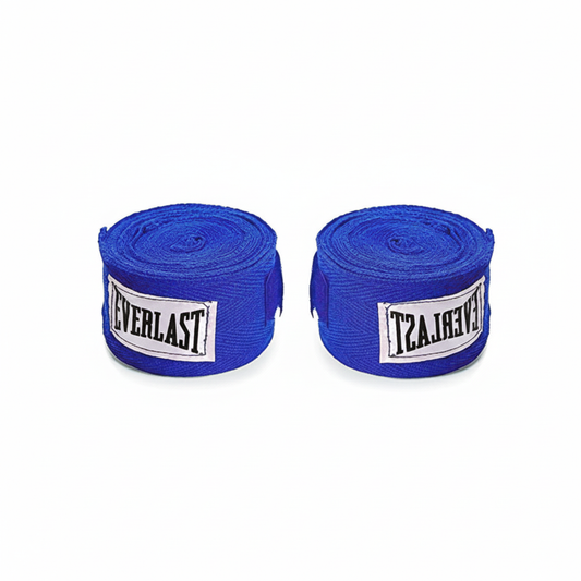 Square Everlast Blue Hand Wraps Product Image