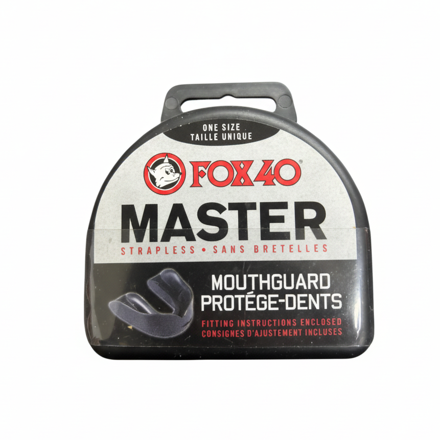Square FOX40 Master Black Mouthguard Product Image