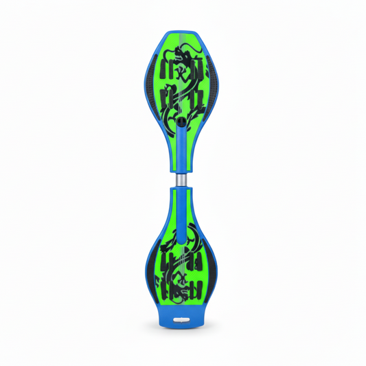 Square green snakeboard product image