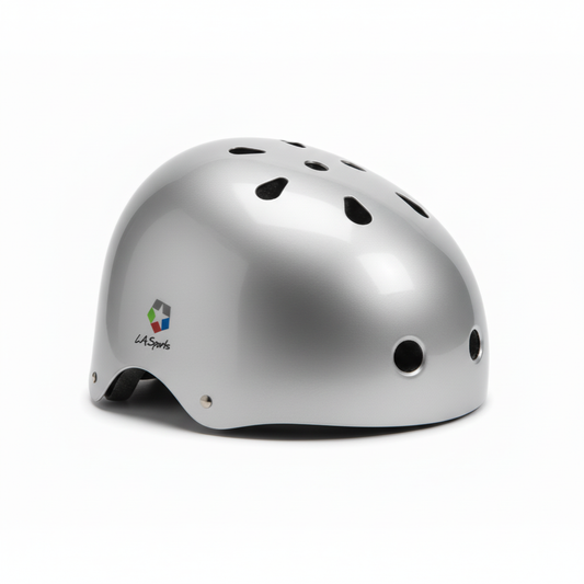 Square L.A Sports silver helmet product image