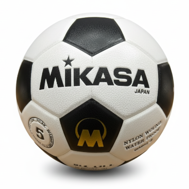 Square Mikasa Football Black White Product Image
