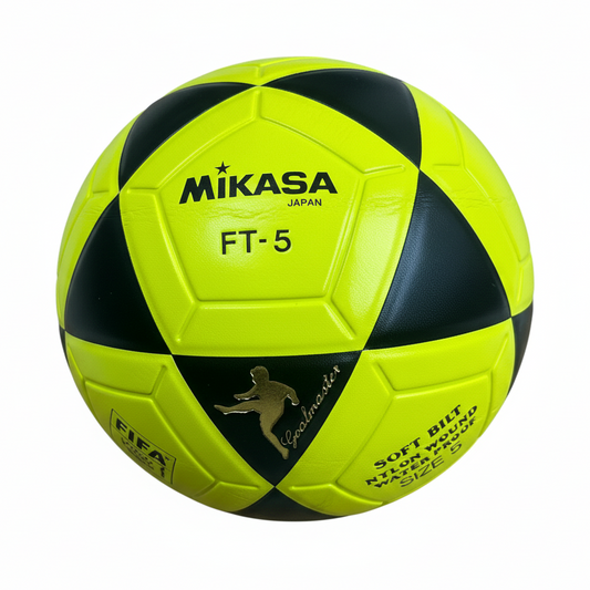 Square Mikasa Football Yellow Black Product Image