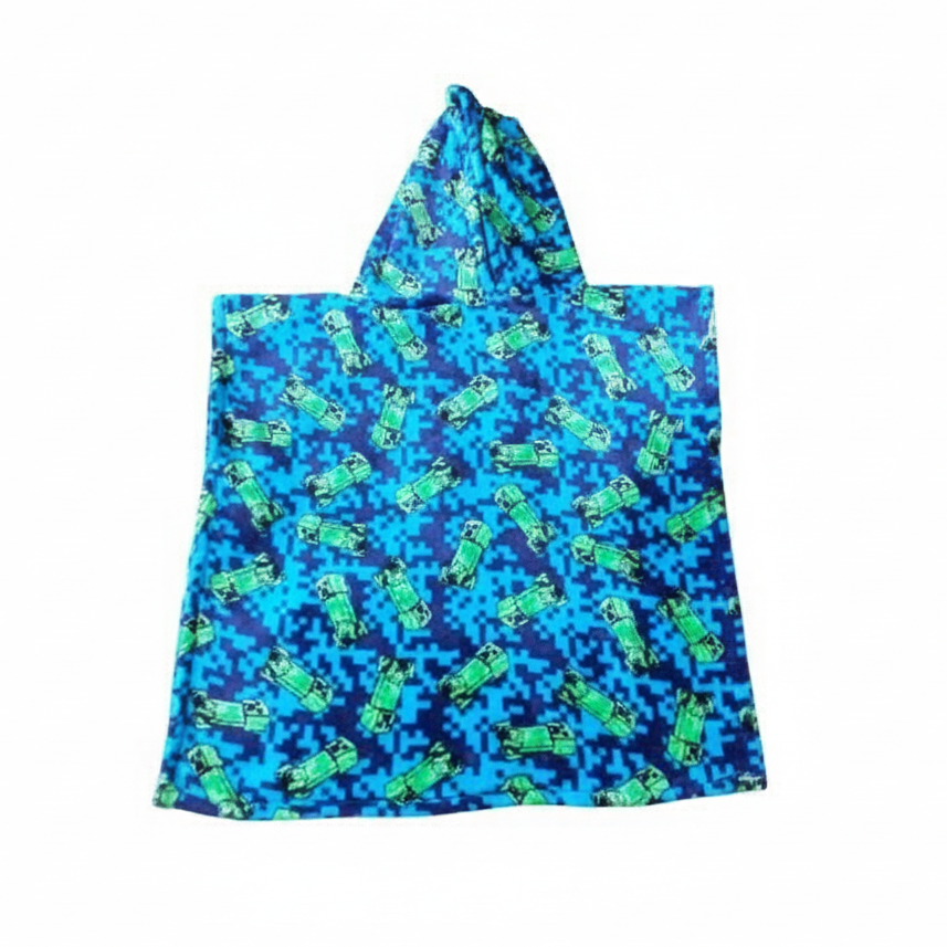 Square Minecraft poncho