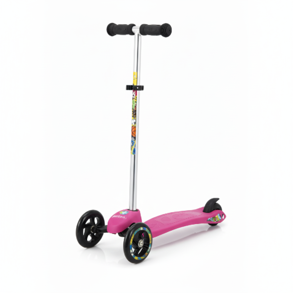 Square pink kid's tri-scooter product image