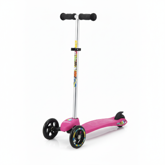 Square pink kid's tri-scooter product image