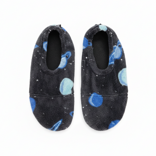 Square product image of space pattern slippers