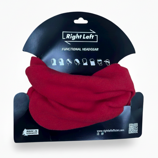 Square red functional headgear product image