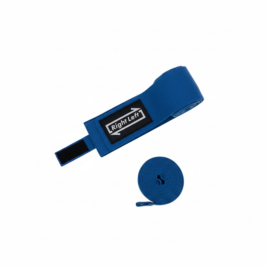 Square Rightleft Cotton Hand Wraps Blue Product Image