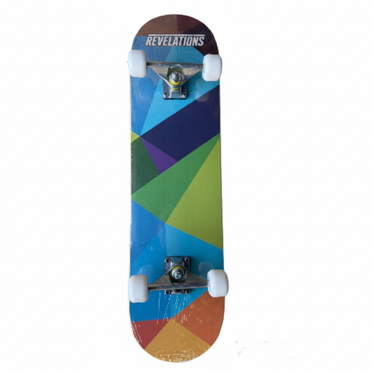 Square Rightleft Skateboard Multicolor Product Image