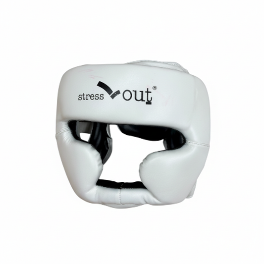 Square Shopify-ready boxing headgear photo
