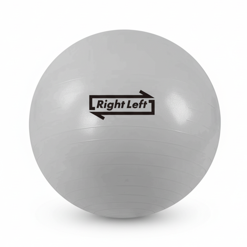 Square Shopify-ready grey gym ball photo