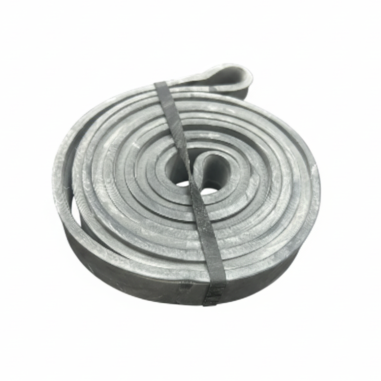 Square Shopify-ready grey resistance band photo