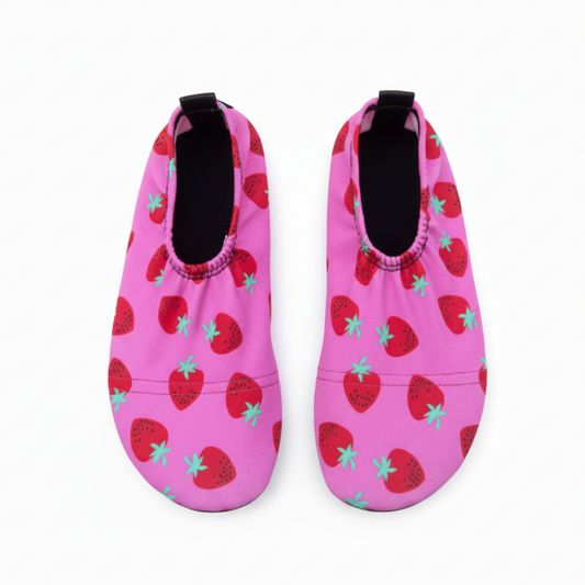 Square Shopify-ready strawberry Flexy Slips
