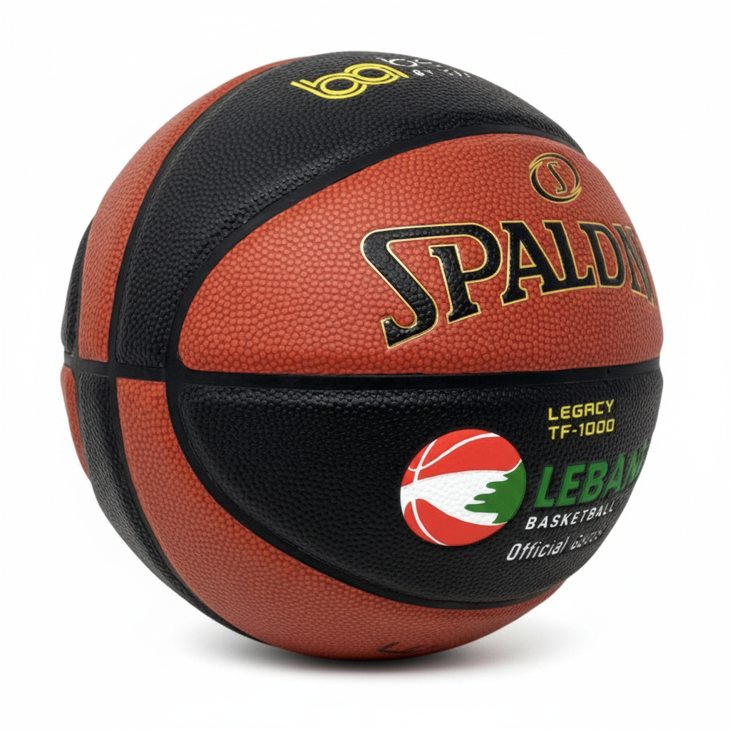Square Spalding basketball