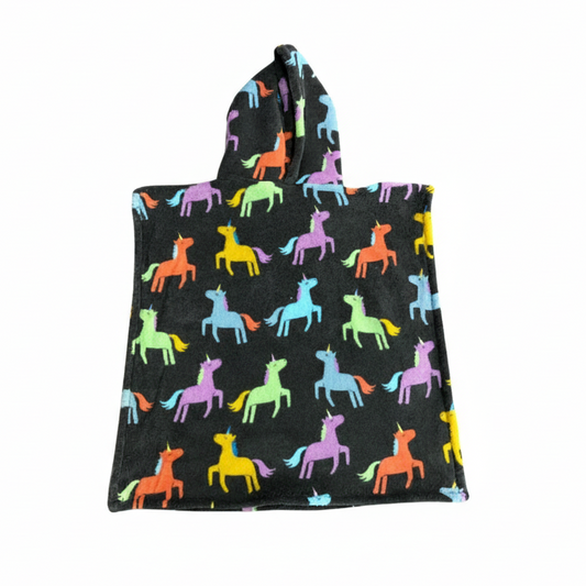 Square unicorn poncho