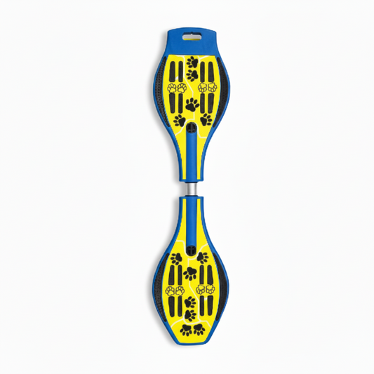 Square yellow snakeboard product image