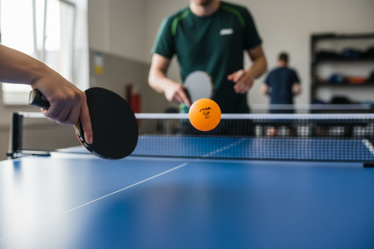 Stiga Table Tennis Balls Lifestyle Action Photo