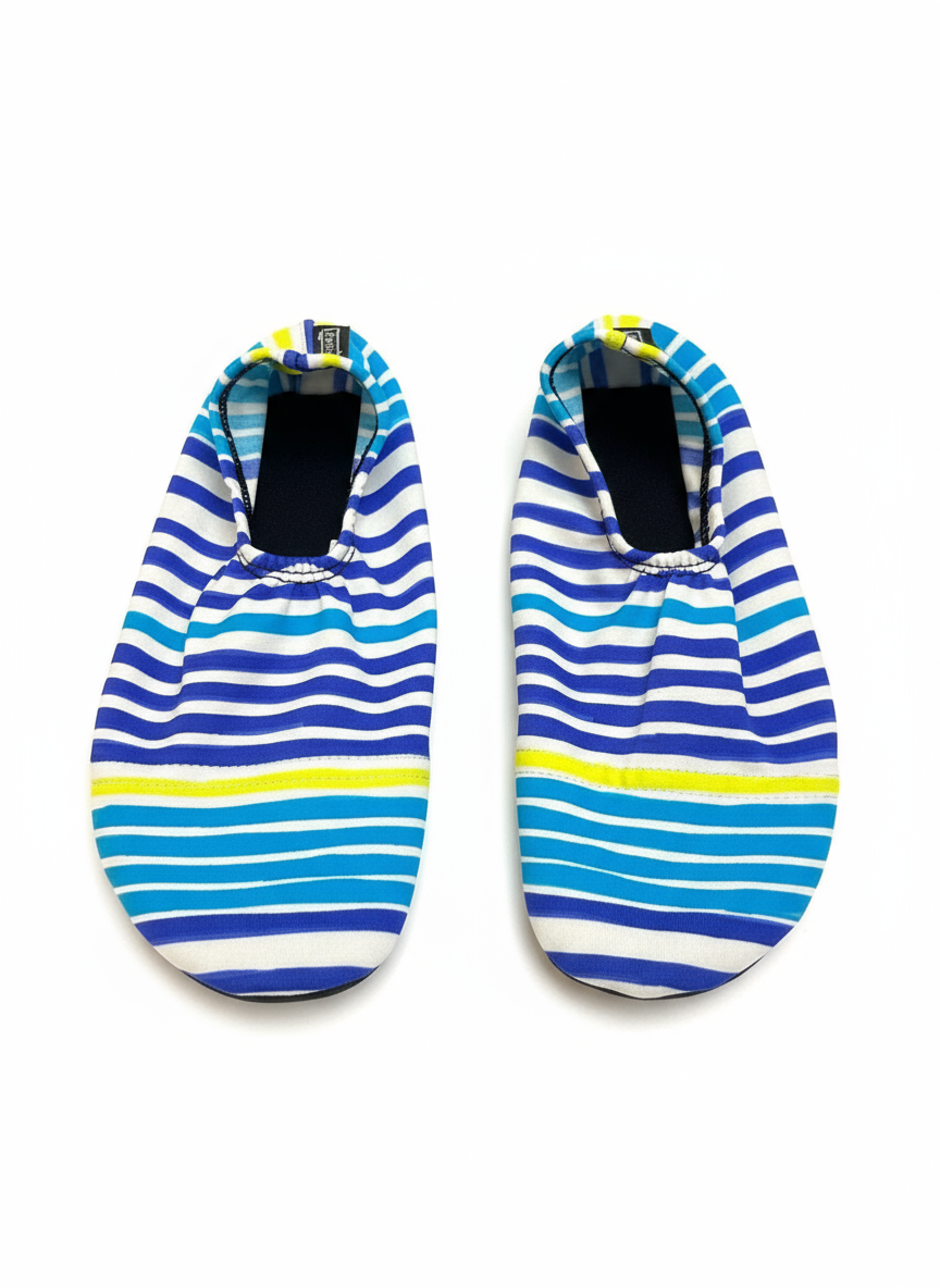 Flexy Slips Lycra Lines Blue