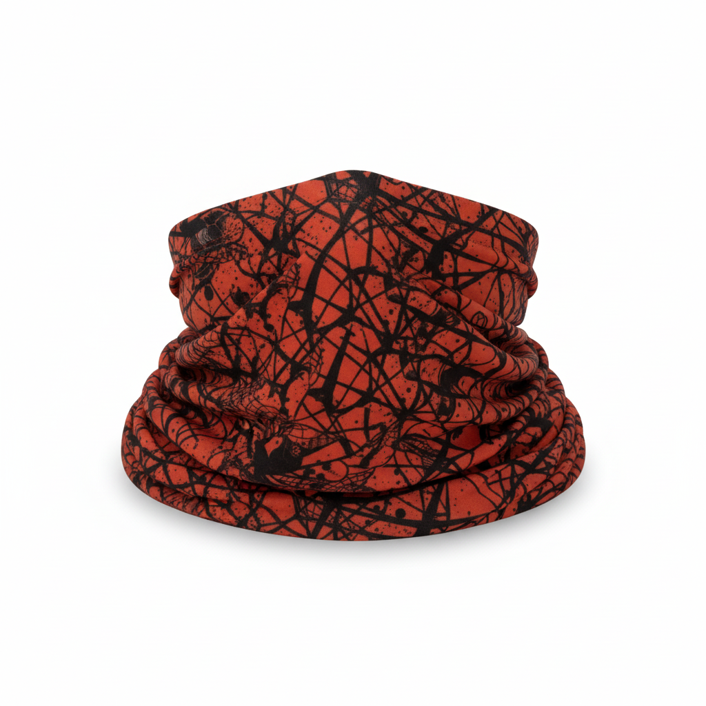 Functional Headgear - Lycra Spiderman Red