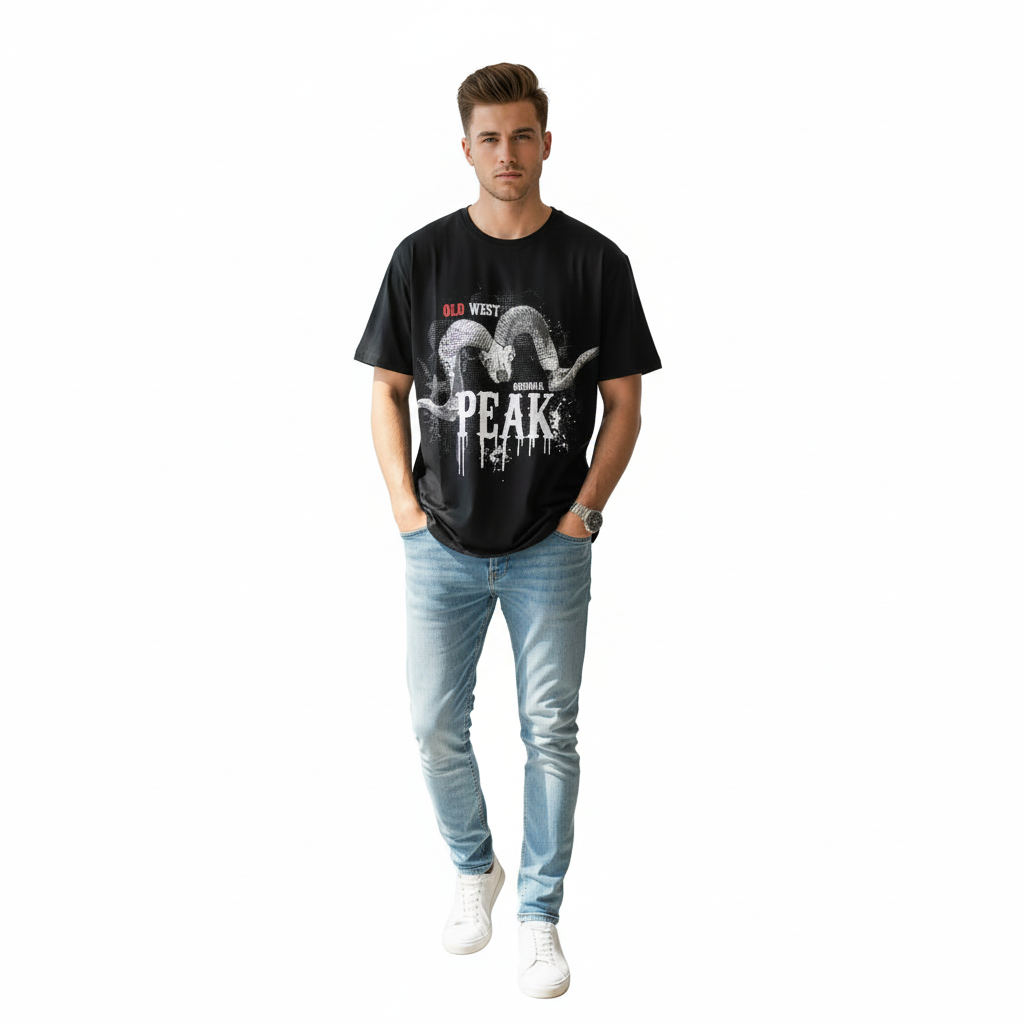 Studio White Background Old West T-Shirt