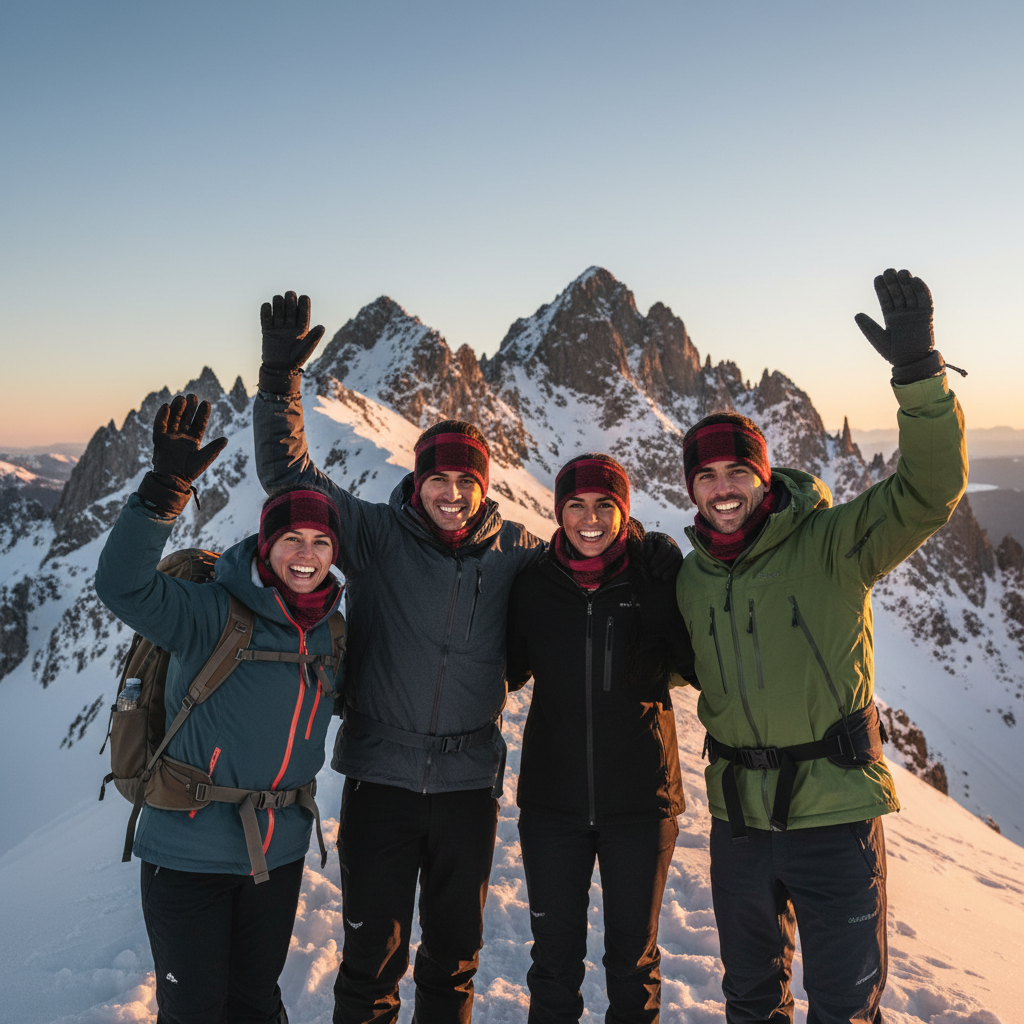 Functional Headgear - Furr Carreau Red & Black