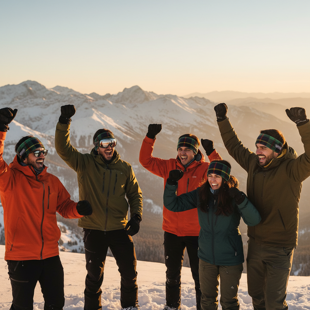 Functional Headgear - Furr Carreau Green & Black