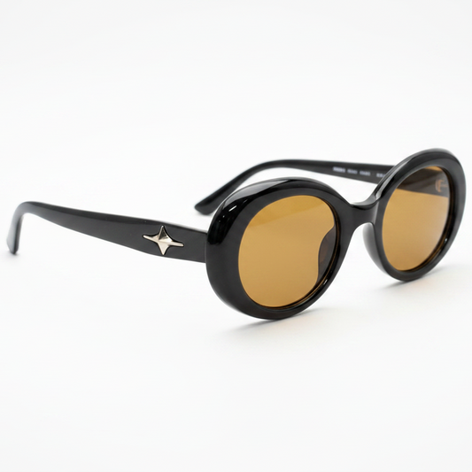 Sunglasses on white background