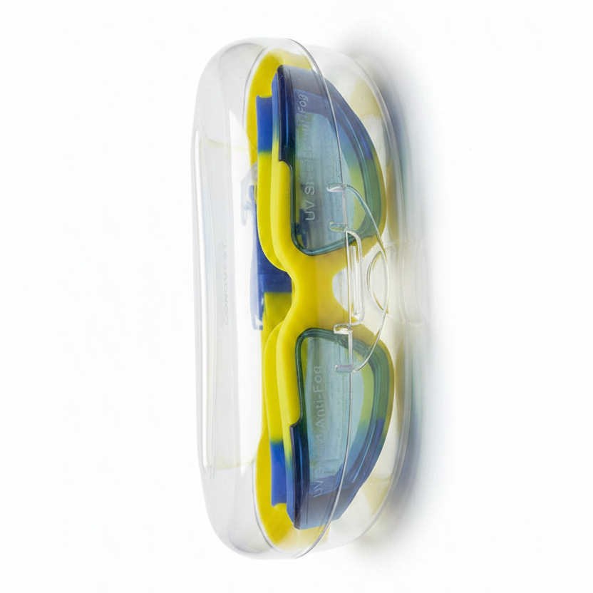 Swim Goggles - White Background