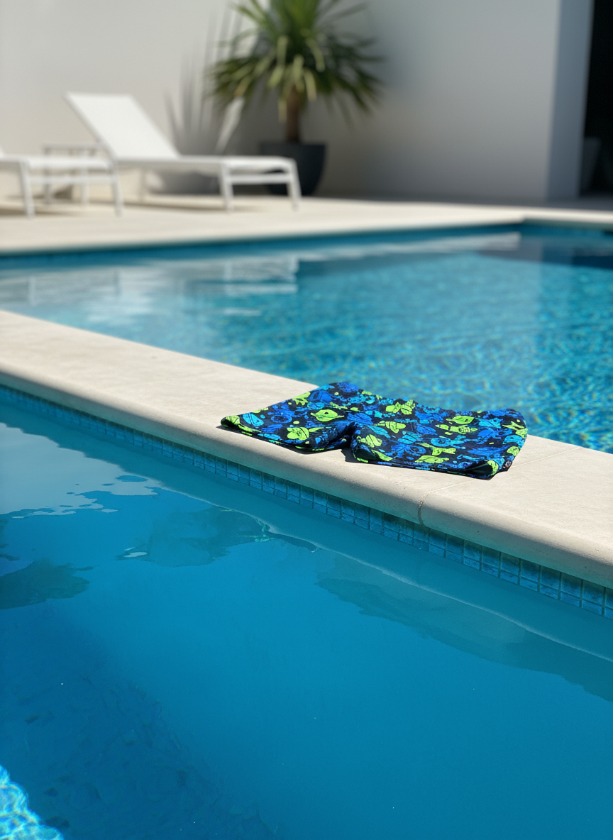 Boys swim short Space Blue