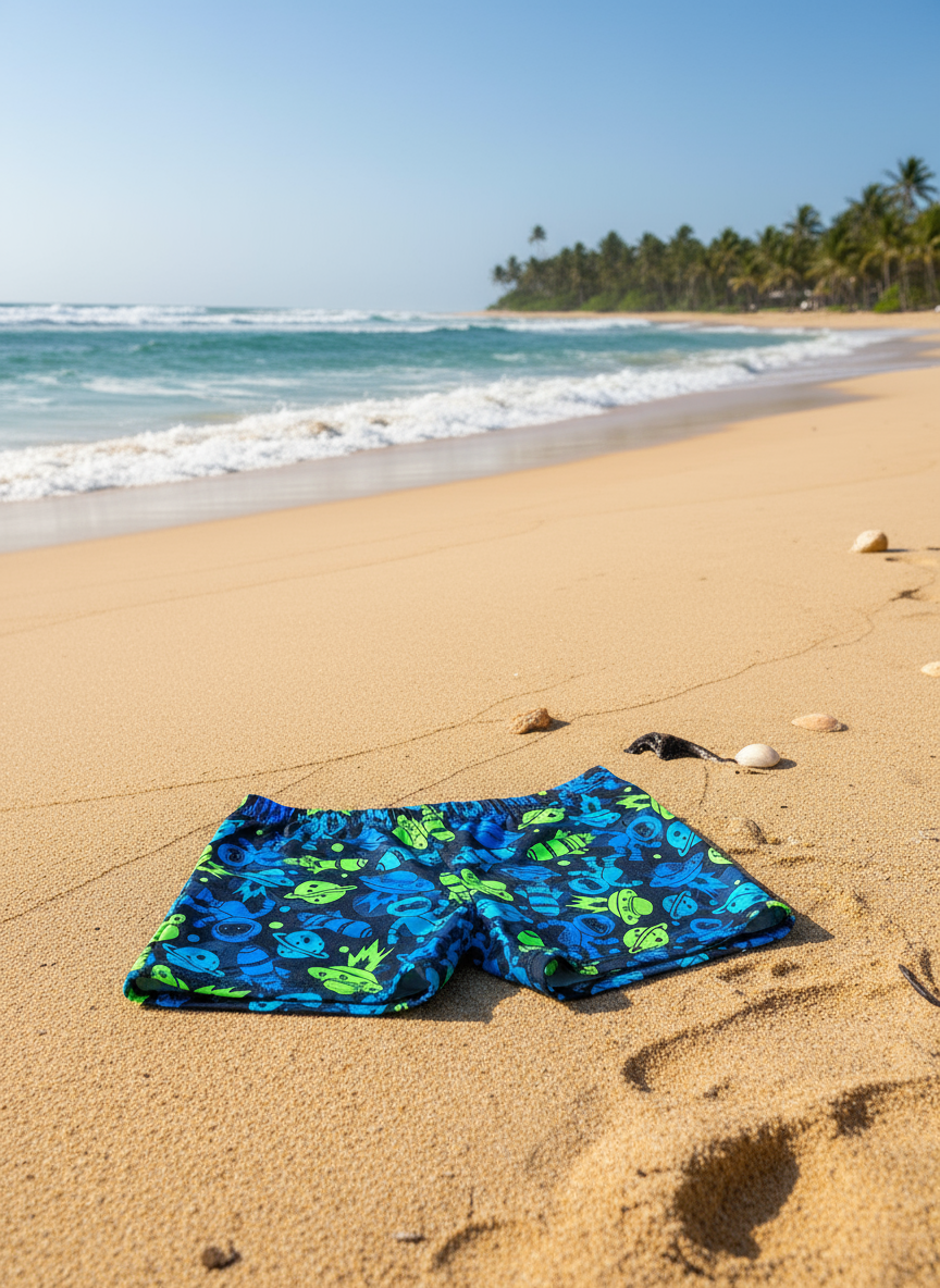 Boys swim short Space Blue
