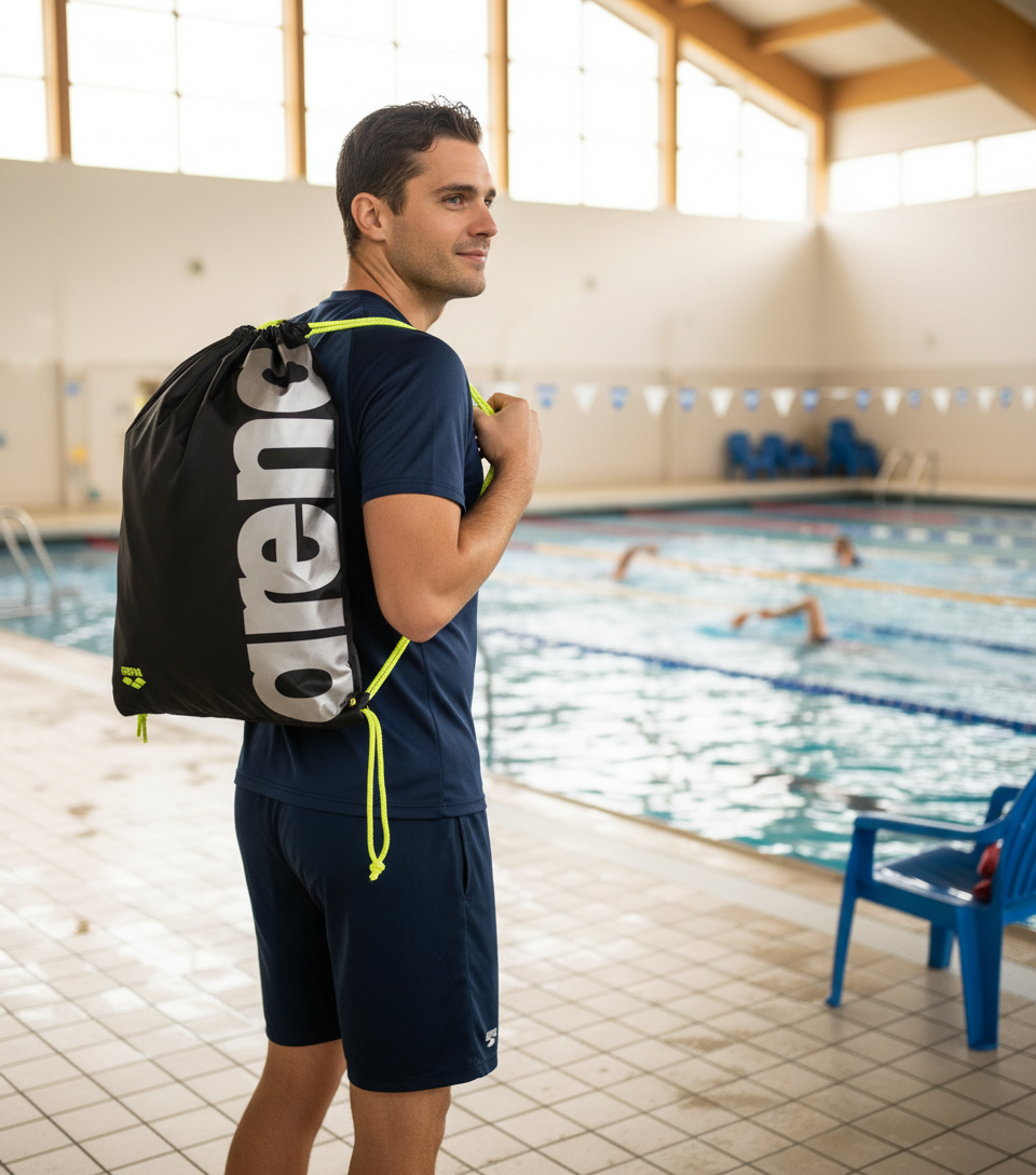 Arena Fast Swimbag Black 93605 50