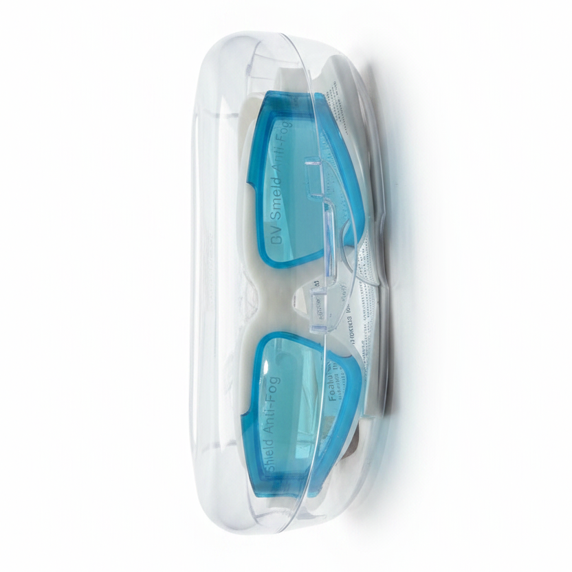 Swimming Goggles White Background