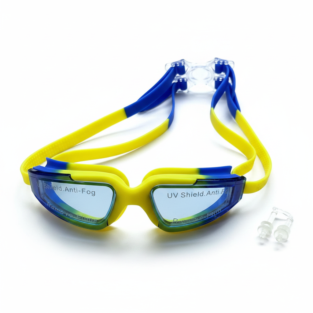 Swimming Goggles – White Background