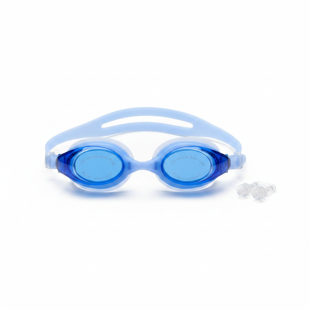 Swimming Goggles White Background