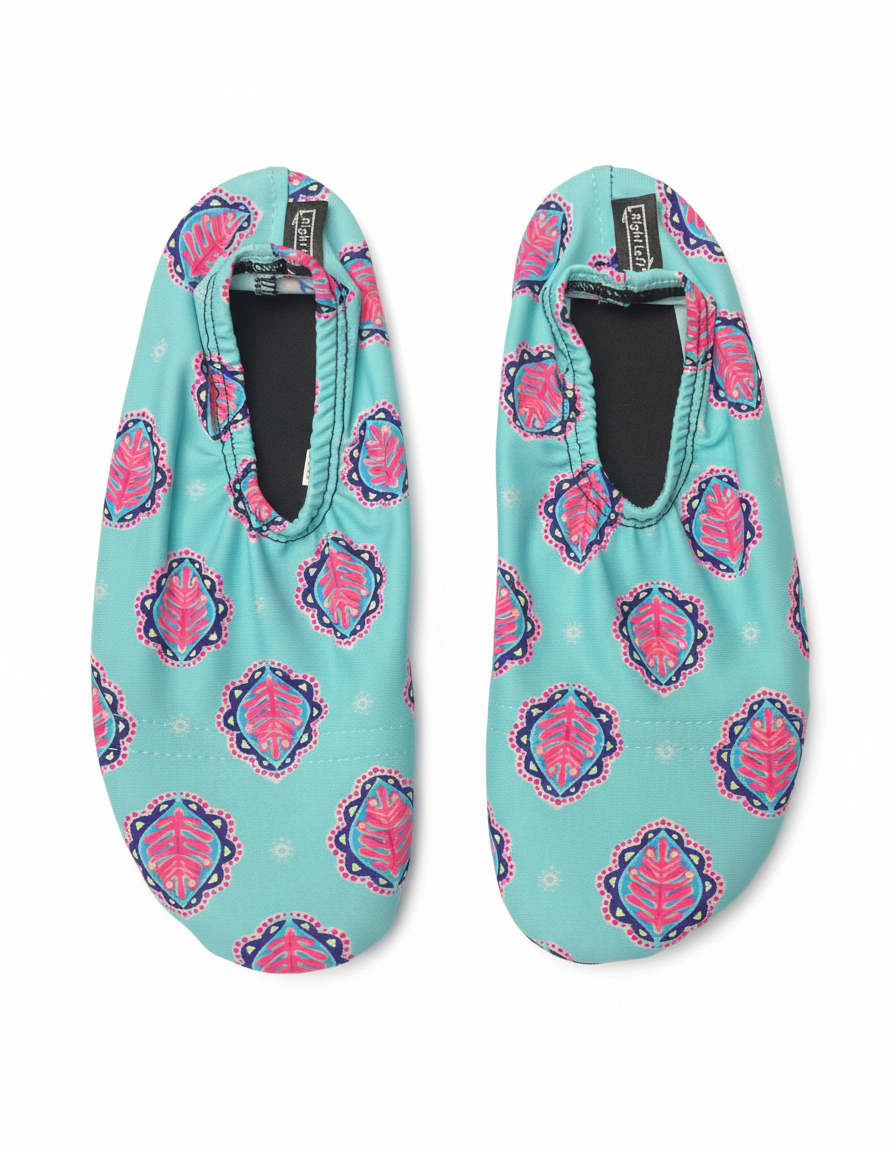 Flexy Slips Lycra Medallion Blue