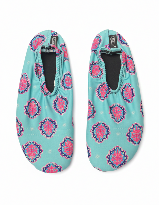 Flexy Slips Lycra Medallion Blue