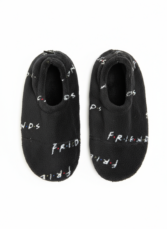 Flexy Slips Furr Friends Black